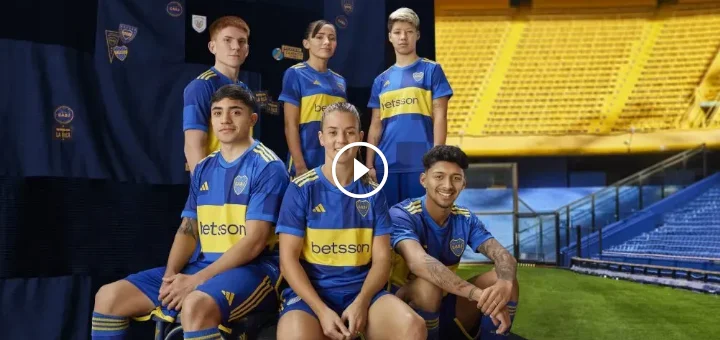 Hermosura total! la nueva camiseta que Boca estrenará hoy frente a Platense