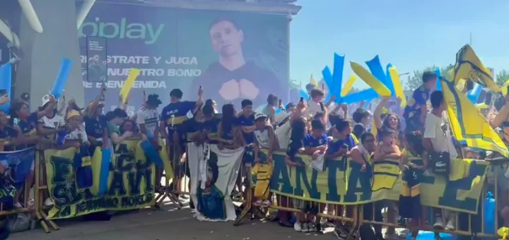 TREMENDO!!!! Santa Fe de Azúl y Amarillo para recibir a BOCA!