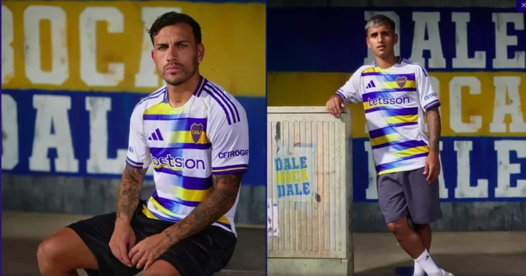 UNA HERMOSURA: Boca presentó su nueva camiseta alternativa