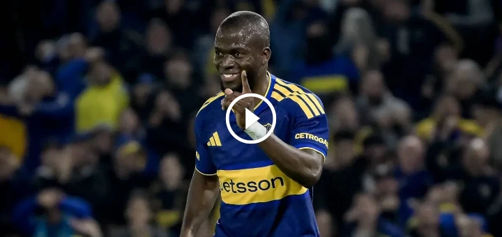 Gol de BOCA! La pescó Valencia luego de un blooper de Ledesma